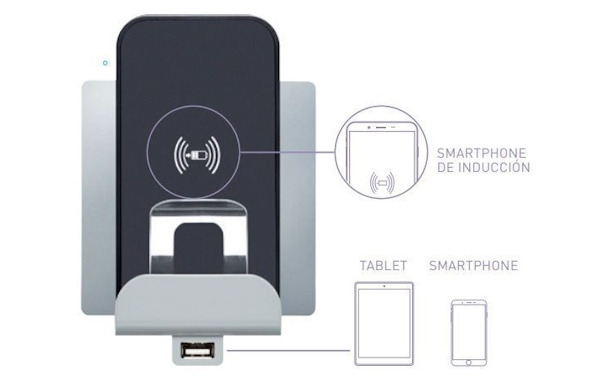 Nuevos cargadores USB e inducción de Legrand