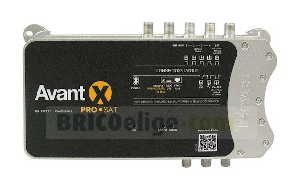 La nueva central programable Avant X PRO SAT