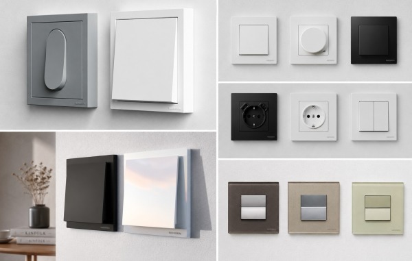 Mejores mecanismos eléctricos calidad-precio según la serie, la función y el tipo de instalación