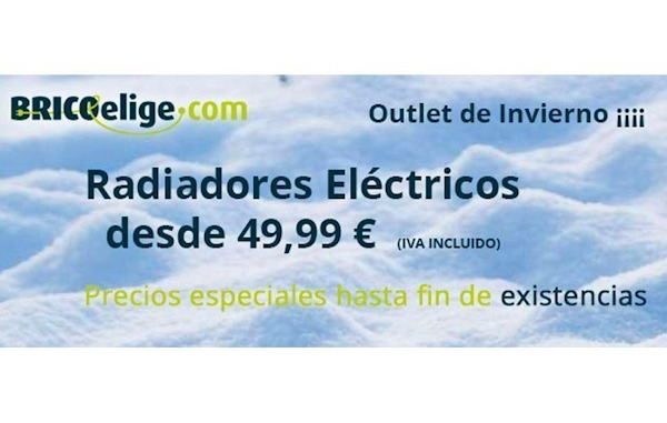 Ofertas en radiadores eléctricos para el invierno